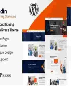 Arkdin Theme GPL Air Conditioning Services WordPress Theme