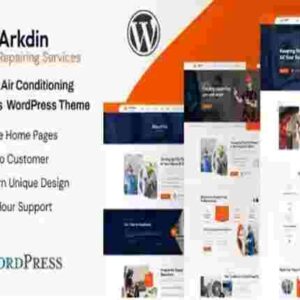 Arkdin Theme GPL Air Conditioning Services WordPress Theme