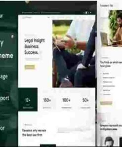 Athens Theme GPL Law Agency WordPress Theme