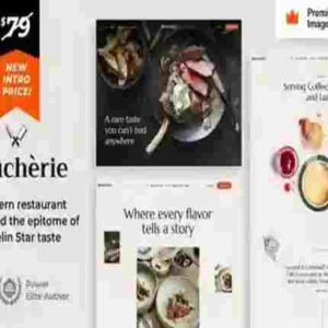 Boucherie Theme GPL Steakhouse Restaurant and Café WordPress Theme