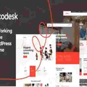 Codesk Theme GPL Creative Office Space WordPress Theme