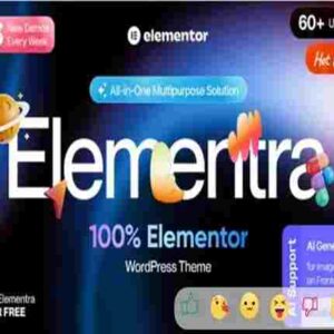 Elementra Theme GPL Elementor WordPress Theme