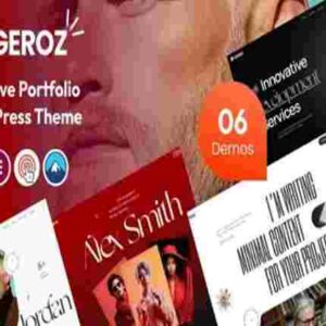 Geroz Theme GPL Creative Portfolio & Digital Agency WordPress Theme