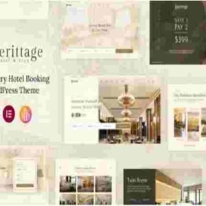 Herittage Theme GPL Hotel Booking WordPress Theme