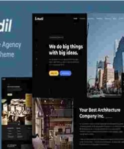 Hodil Theme GPL Architecture Agency WordPress Theme