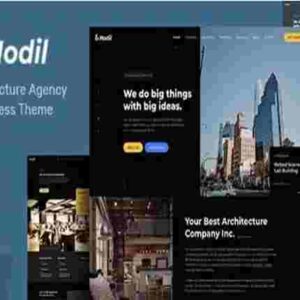 Hodil Theme GPL Architecture Agency WordPress Theme