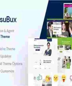 Insubux Theme GPL Insurance Company WordPress Theme