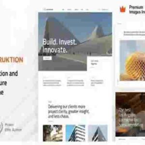 Konstruktion Theme GPL Construction Architecture WordPress Theme