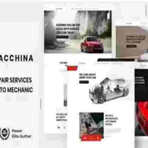 Macchina Theme GPL Auto Repair WordPress