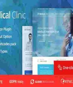 Medical Clinic Theme GPL Health & Doctor Medical Theme