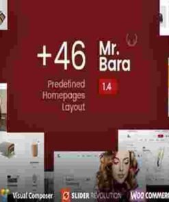 Mr.Bara Theme GPL Responsive Multi-Purpose eCommerce Theme