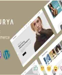 Naturya Theme GPL Minimalist WooCommerce WordPress Theme