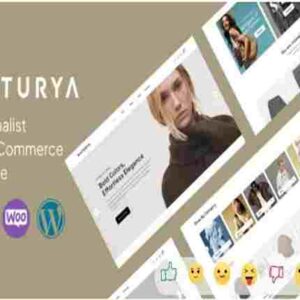 Naturya Theme GPL Minimalist WooCommerce WordPress Theme