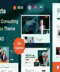 Nexta Theme GPL Business Consulting WordPress Theme