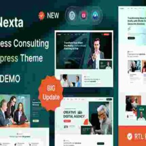 Nexta Theme GPL Business Consulting WordPress Theme