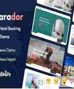 Parador Theme GPL Hotel Booking WordPress Theme