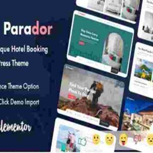 Parador Theme GPL Hotel Booking WordPress Theme