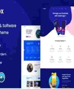Quitox Theme GPL Software & IT Solutions WordPress Theme