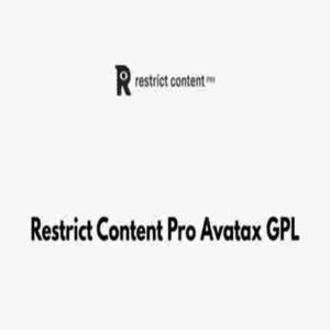 Restrict Content Pro Avatax GPL