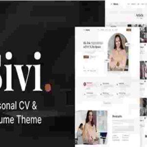 Sivi Theme GPL Personal CV Resume Theme