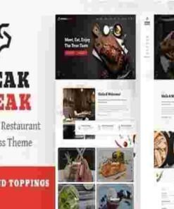 SteakBreak Theme GPL Meat Restaurant WordPress Theme
