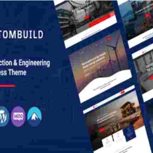 Tombuild Theme GPL Construction & Engineering WordPress Theme