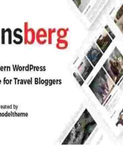 Tonsberg Theme GPL A Modern WordPress Theme for Travel Bloggers