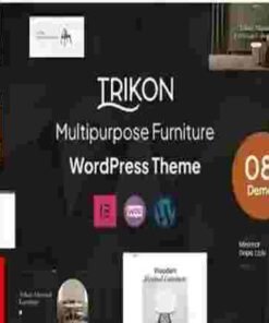 Trikon Theme GPL Multipurpose Furniture WooCommerce Theme