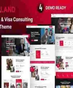 Visaland Theme GPL Immigration and Visa Consulting WordPress Theme