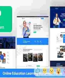 Wellearn Theme GPL Online Education Learning WordPress Theme
