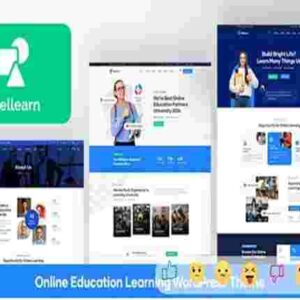 Wellearn Theme GPL Online Education Learning WordPress Theme
