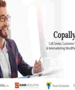 Copallyt Theme GPL Call Center and Telemarketing WordPress Theme