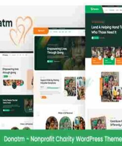 Donatm Theme GPL Nonprofit Charity WordPress Theme
