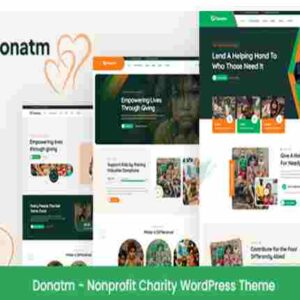 Donatm Theme GPL Nonprofit Charity WordPress Theme