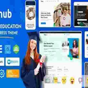 Edhub Theme GPL Education WordPress Theme