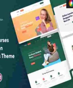 Epora Theme GPL Online Courses & Education WordPress Theme