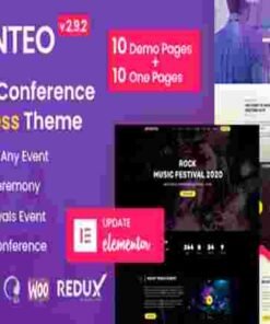 Eventeo Theme GPL Event & Conference WordPress Theme
