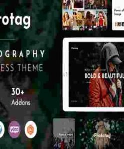 Fototag Theme GPL Photography WordPress Theme