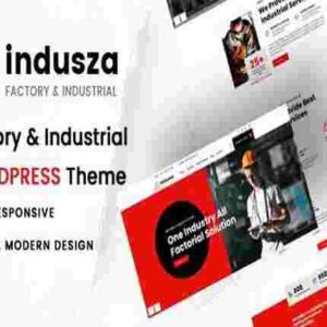 Indusza Theme GPL Industrial & Factory WordPress Theme