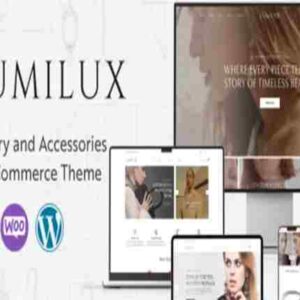 Lumilux Theme GPL Jewelry and Accessories WooCommerce Theme