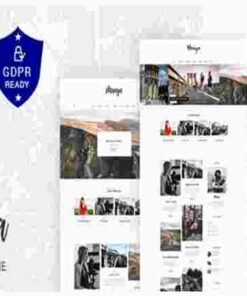 Maaya Theme GPL Travel Blog WordPress Theme