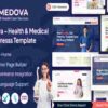 Medova Theme GPL Health & Medical WordPress Theme