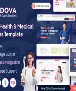 Medova Theme GPL Health & Medical WordPress Theme