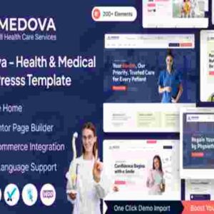 Medova Theme GPL Health & Medical WordPress Theme