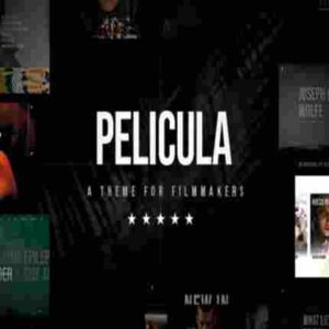 Pelicula Theme GPL Video Production and Movie Theme