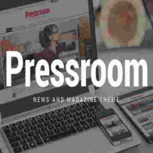 Pressroom Theme GPL News and Magazine WordPress Theme