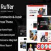 Ruffer Theme GPL Roof Construction & Repair WordPress Theme