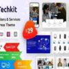 Techkit Theme GPL Technology & IT Solutions WordPress Theme