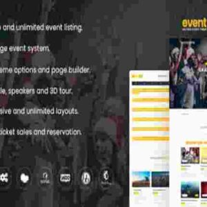 Eventchamp Theme GPL Multiple Events & Conference Theme