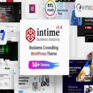Intime Theme GPL Business Consulting WordPress Theme